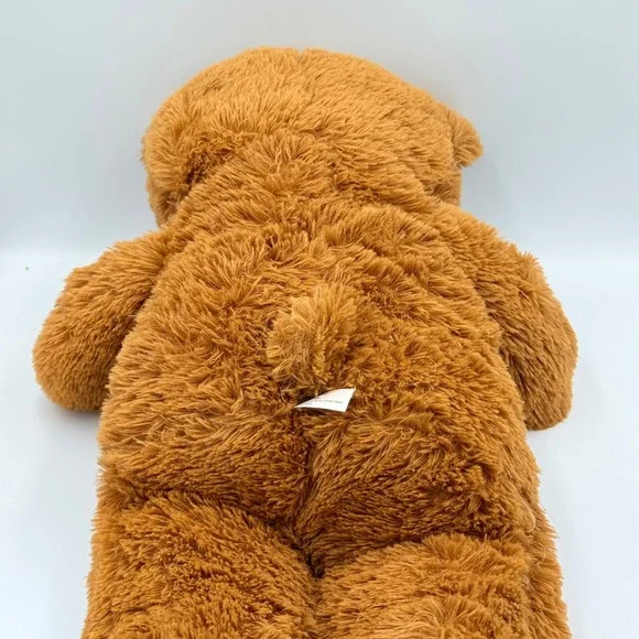 Excite USA Teddy Bear 20 Inch Stuffed Animal Plush Brown Red Bow - Picture 3 of 6